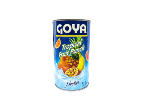 Is an american producer of a brand of foods sold in the united states and many popularity newest products lowest price highest price name ascending name descending. Goya Tropical Fruit Punch 46z-GY27961