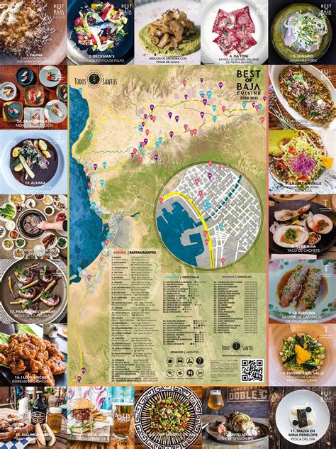 Ensenada Foodie Map Discover Baja Travel Club