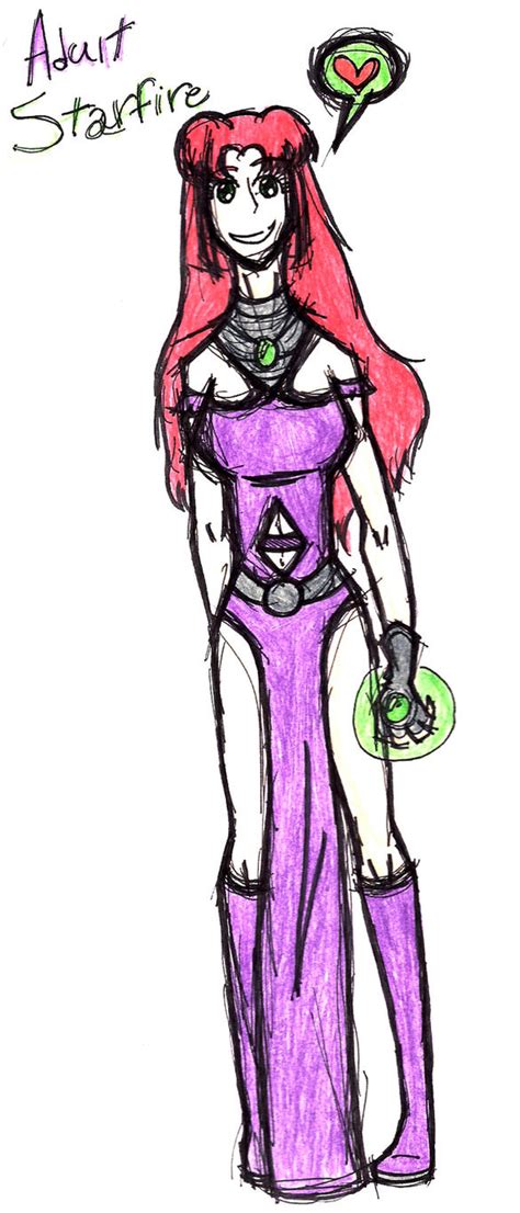 adult starfire by dancerwind on deviantart