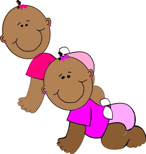 Twin Baby Clipart Clipart Best