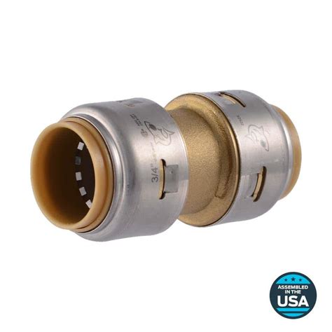 Reviews For Sharkbite Max In Push To Connect Brass Coupling Fitting Pg The Home Depot