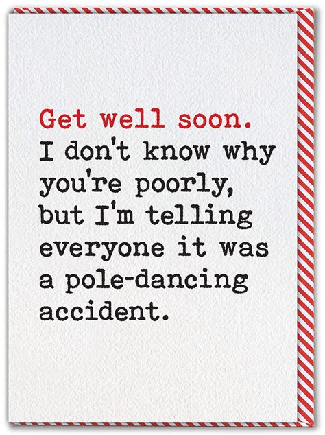 Funny And Rude Get Well Soon Cards Brainbox Candy