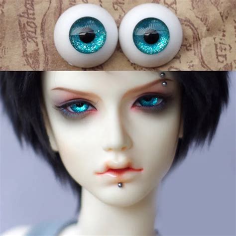 Blue Green Star Bjd Doll Eyes For 13 14 16 Bjd Dolls Toys Sd Eyeball