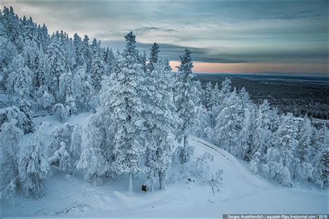 Зимние пейзажи Лапландии Life On Photo