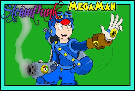 Steampunk Megaman Colored By Unlokk On Deviantart