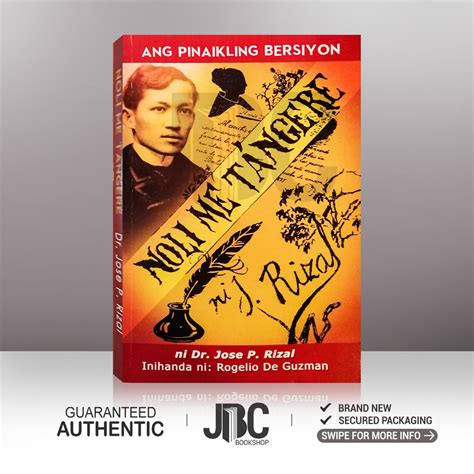 Noli Me Tangere Ni Dr Jose Rizal Ang Pinaikling Bersiyon By Rogelio De