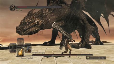 Dark Souls 2 How To Beat Ancient Dragon - DARK SOULS™ II: Scholar of the First Sin - Ancient Dragon boss fight NG