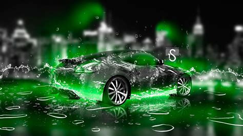 Lime Green Sports Car Wallpapers Wallpaper Cave