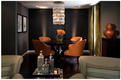 33 black dining rooms that your dinner guests will adore. Dining Room | Kenneth Brown (40 of 61) | Black walls, Black dining room, Dining room design