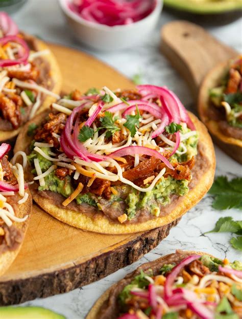 The Best Chicken Tostadas Youll Ever Make Dont Go Bacon My Heart