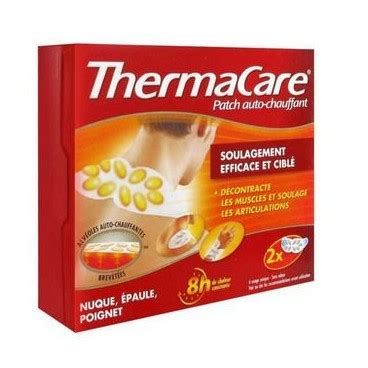 Il est disponible en 2 versions : Thermacare Patch Chauffant Anti-Douleur Nuque, Epaule et ...