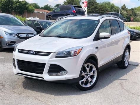 I have driven this 2015 ford escape titanium several thousand miles and thought i would bring you my thoughts on it. Meadowvale Honda | 2015 Ford Escape Titanium - 4WD | #13717AB