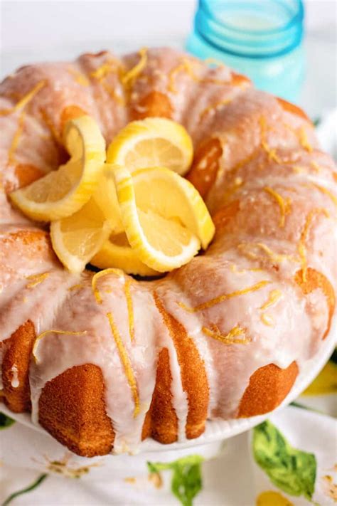 Lemon Bundt Cakebest Ever Easy Dessert Recipes