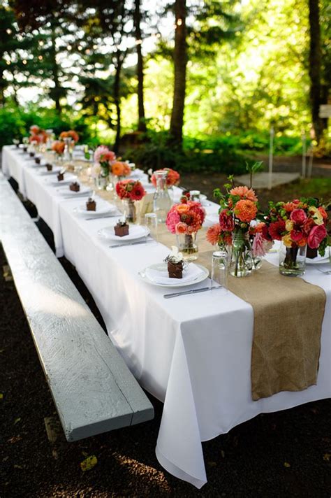 So check out these rustic camp ideas for your big day and don't forget your canoe and binoculars! Top 35 Summer Wedding Table Décor Ideas To Impress Your Guests
