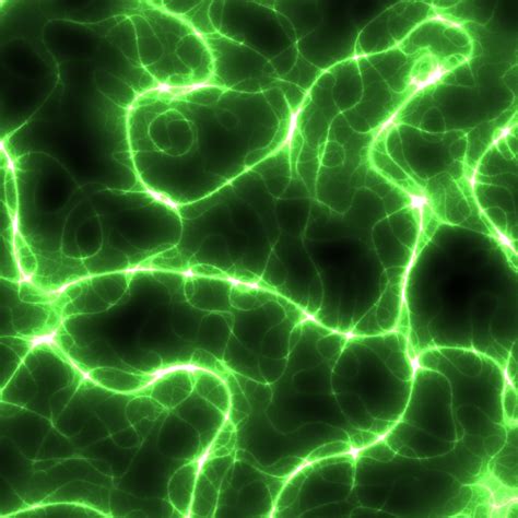 Pattern Of Green Lightning Free Image Download