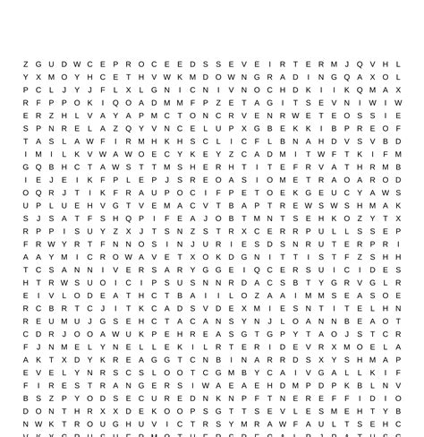 Yellowstone Word Search 3