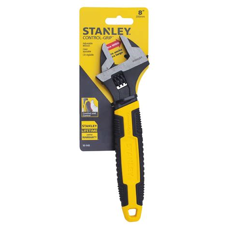 Adjustable wrench adjustable the most common type of adjustab. STANLEY 90-948 - 8'' Adjustable Wrench - Walmart.com ...
