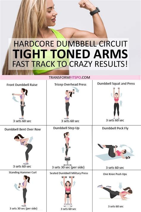 30 Best Workouts To Tone Arms Fast Pics Arm And Back Workout