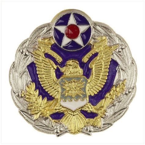 Vanguard Air Force Lapel Pin Air Staff Heroes Sports Cards