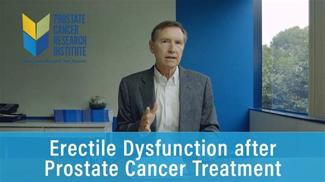Erectile Dysfunction From Prostate Cancer Treatment Prostate Cancer Staging Guide Youtube
