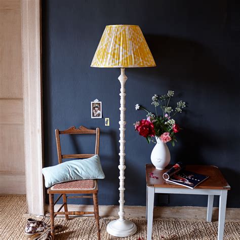 Eclipse Floor Lamp In Distressed White Floor Lamps Engineered Hardwood Flooring Bamboo Flooring