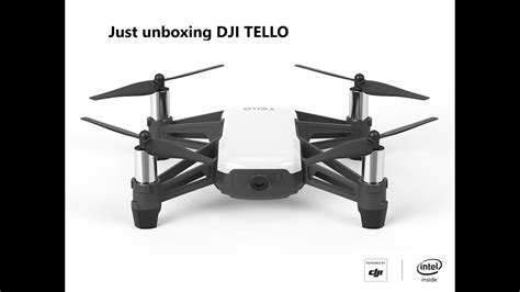 The ryze tello was developed in partnership with dji and intel. DJI RYZE Tello Unboxing - YouTube