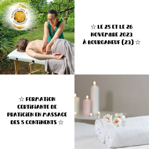 Formation Certifiante De Praticien En Massage Des 5 Continents ☆ Bourganeuf Ville Médiévale