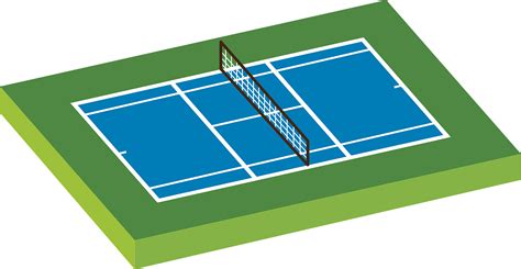 Tennis Court Png Free Logo Image