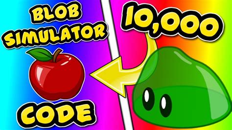 New Working Code Blob Simulator Roblox Youtube