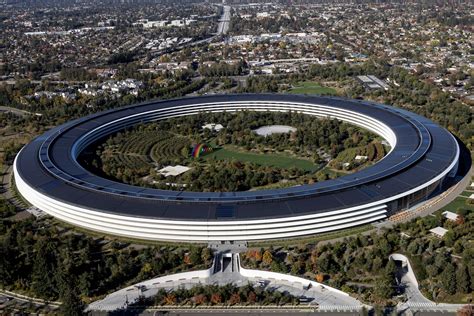 File Photo Aerial View Of Apples Headquarters In Cupertino