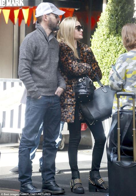 Kate Bosworth Stuns In Leopard Print Coat As She Strolls With Husband Michael Polish Daily