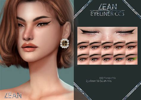 11 Beautiful Sims 4 Eyeliner Cc