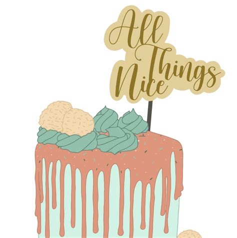 My Sisters Birthday Cake 😃 All Things Nice By Sam Facebook