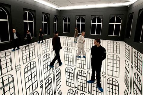 Scary Room Optical Illusion