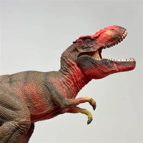Schleich Tyrannosaurus Rex T Rex Dinosaur Red Figurine Figure Toy