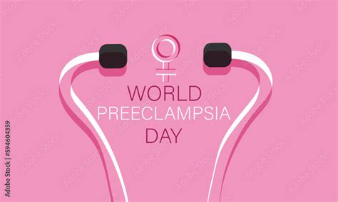 World Preeclampsia Day Template For Background Banner Card Poster