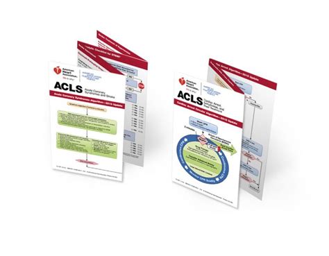 Acls Pocket Reference Card Set