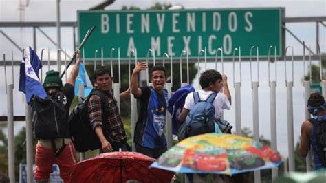 Caravana De Migrantes Por Qué Acusan A México De Haberse Convertido En La Policía Migratoria De