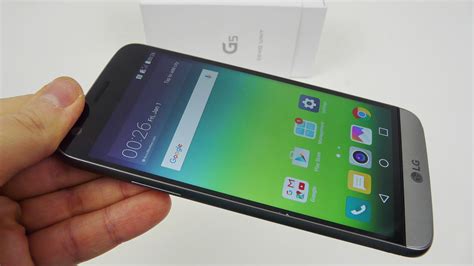 Lg G5 Unboxing Preview Demo Unit Taken Out Of The Box And Our First