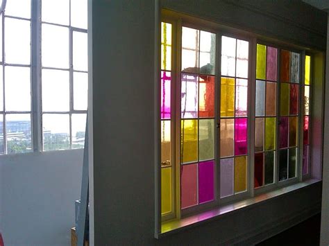 Colored Glass Windows 벽화