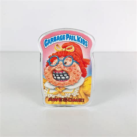 Vintage Garbage Pail Kids Pins From 1986 Totally Rad 80s Gen Etsy