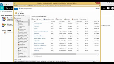 Dynamics 365 Quick View Forms Youtube