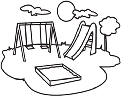 Playground Clipart Black And White Simple Pictures On Cliparts Pub 2020 🔝
