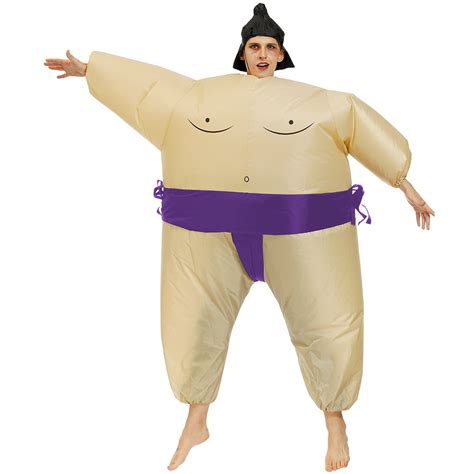 Inflatable Halloween Costumes Sumo Wrestler Costume For Adult And Kids