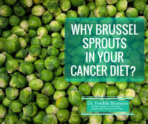 Why Brussel Sprouts In Your Cancer Diet Dr Fredda Branyon