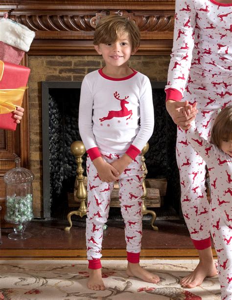 Leveret Kids Christmas Pajamas Boys Girls And Toddler Pajamas Moose