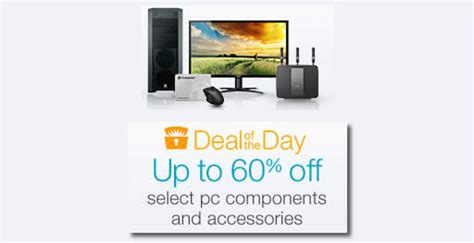 Amazon.com Up to 60% Off Selected Computer Products 24hr Deal 29 Feb - 1 Mar 2016