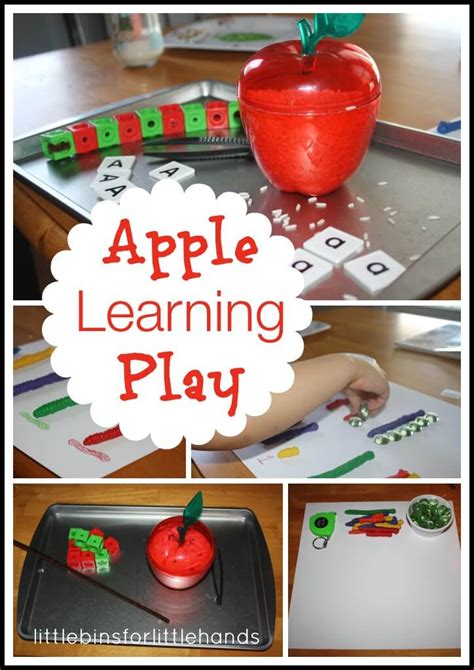 3 Simple Apple Learning Activities For Toddlers