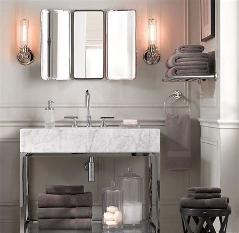 Make the most of your storage space and create an. Hudson Metal Single Washstand | Restoration hardware ...