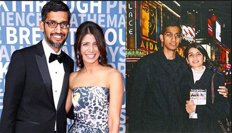 Pichai turned up at ambani's residence antilla in a traditional sherwani, while his wife stole the limelight in lehnga choli. Google CEO Sundar Pichai's Love story with her wifey ...